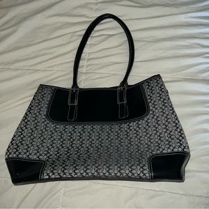 vintage coach monogram purse